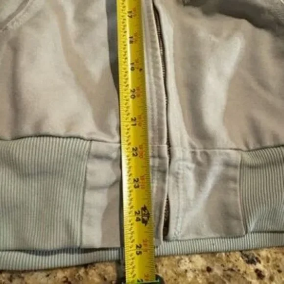 Carhartt Quilted Zip Up Workwear Jacket medium 8/10 Women’s Baby Blue Rare - Picture 9 of 11